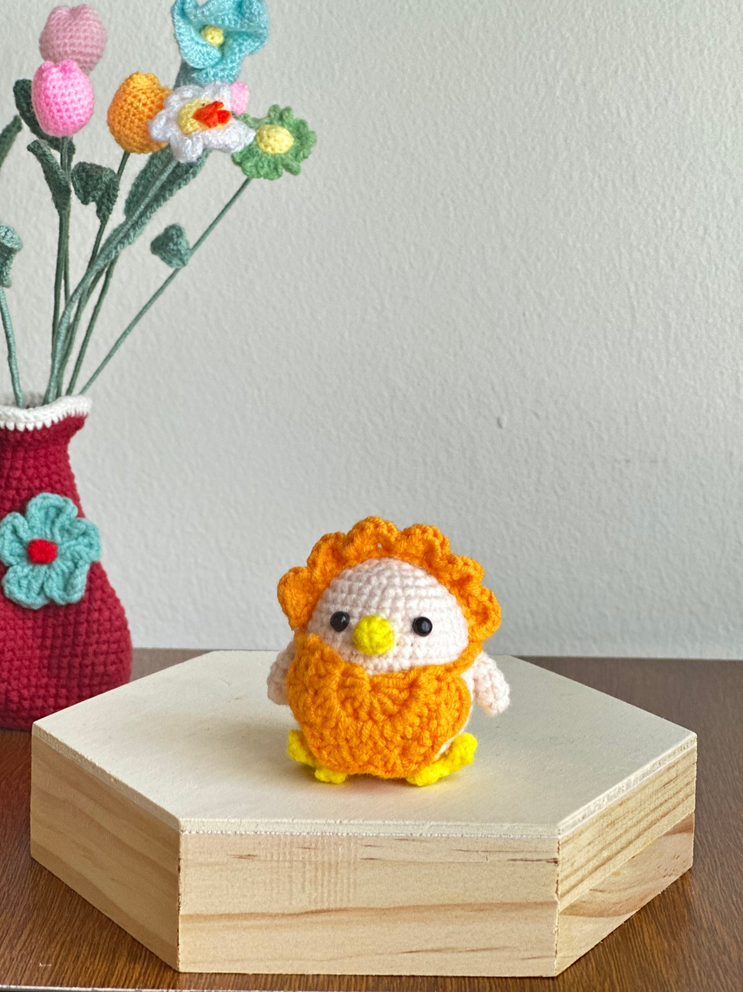 Handcrafted Crochet Chicken Collection