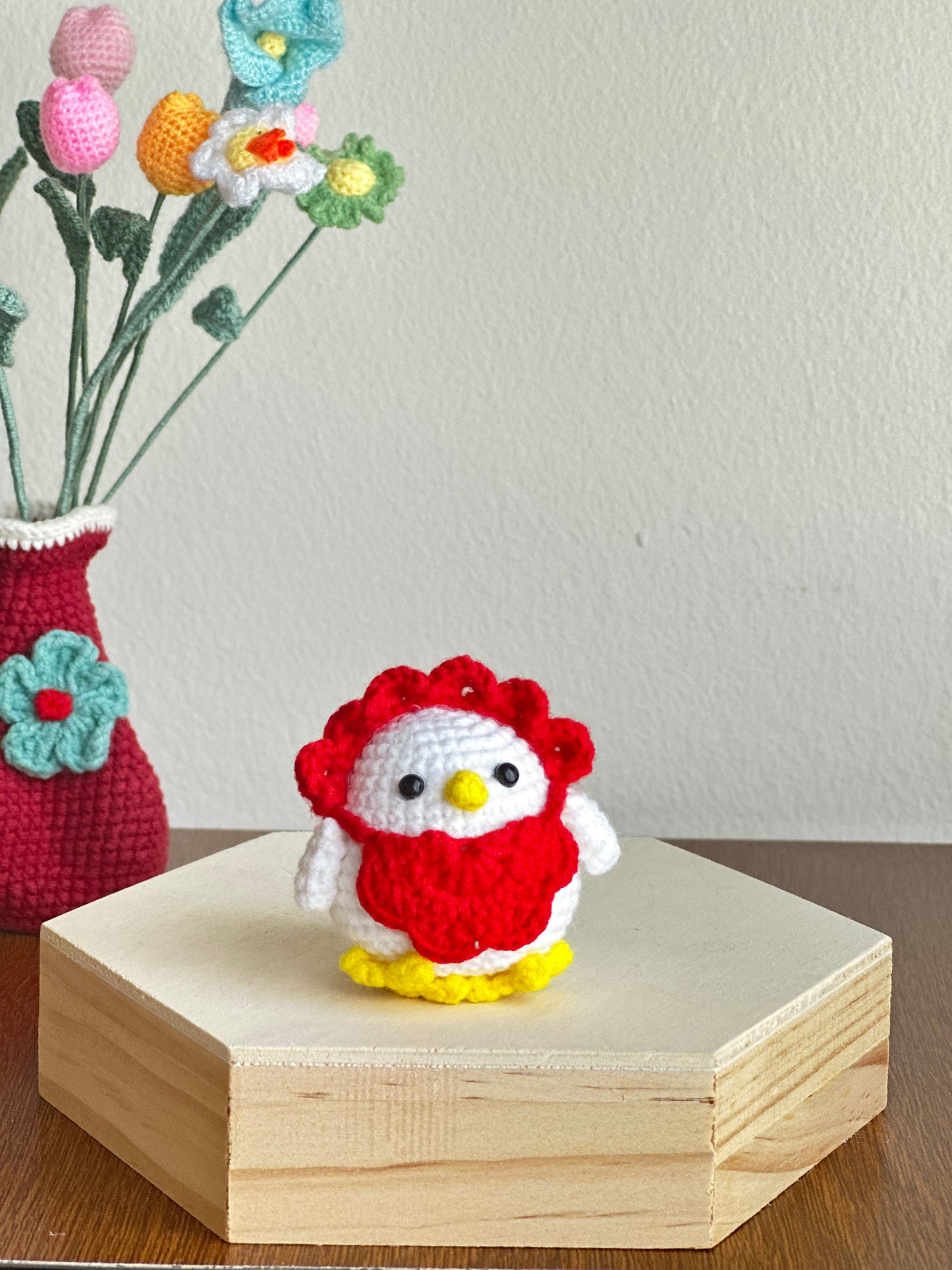 Handcrafted Crochet Chicken Collection