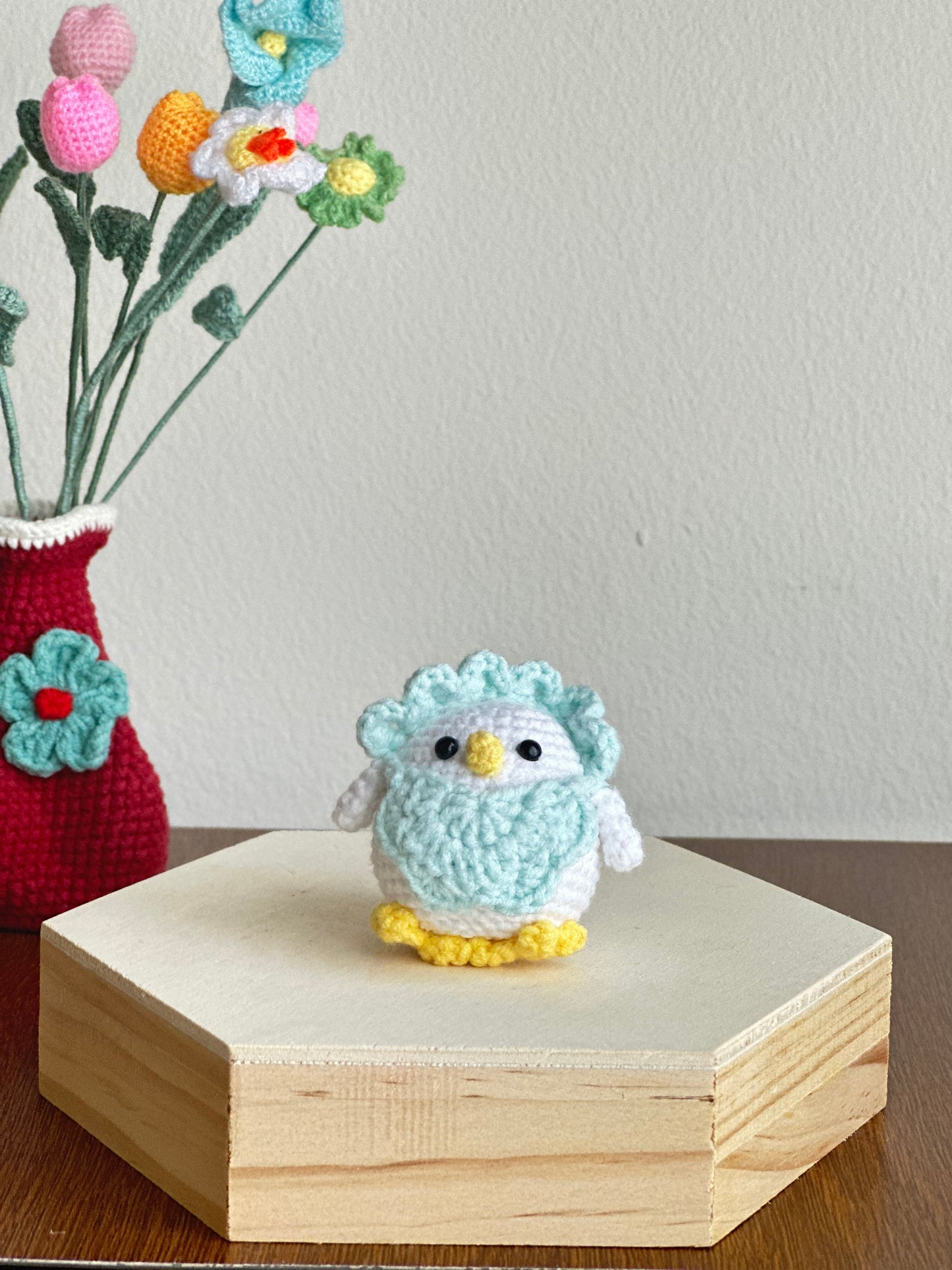 Handcrafted Crochet Chicken Collection