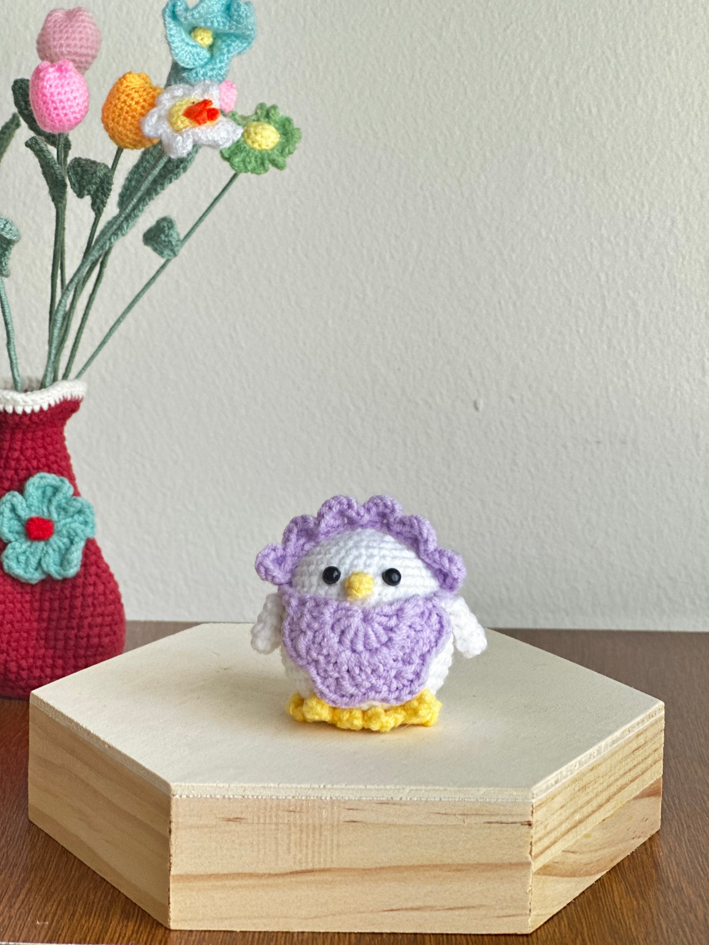 Handcrafted Crochet Chicken Collection