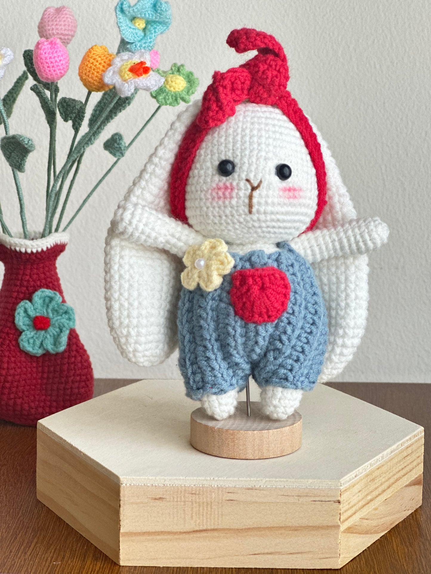 Adorable Crochet Bunny Duo