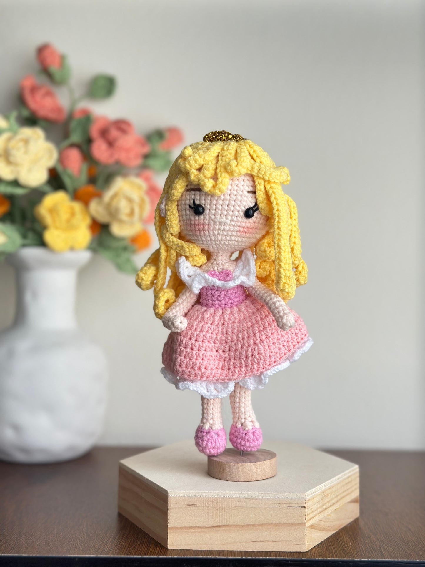 Handmade Crochet Disney Princess Collection