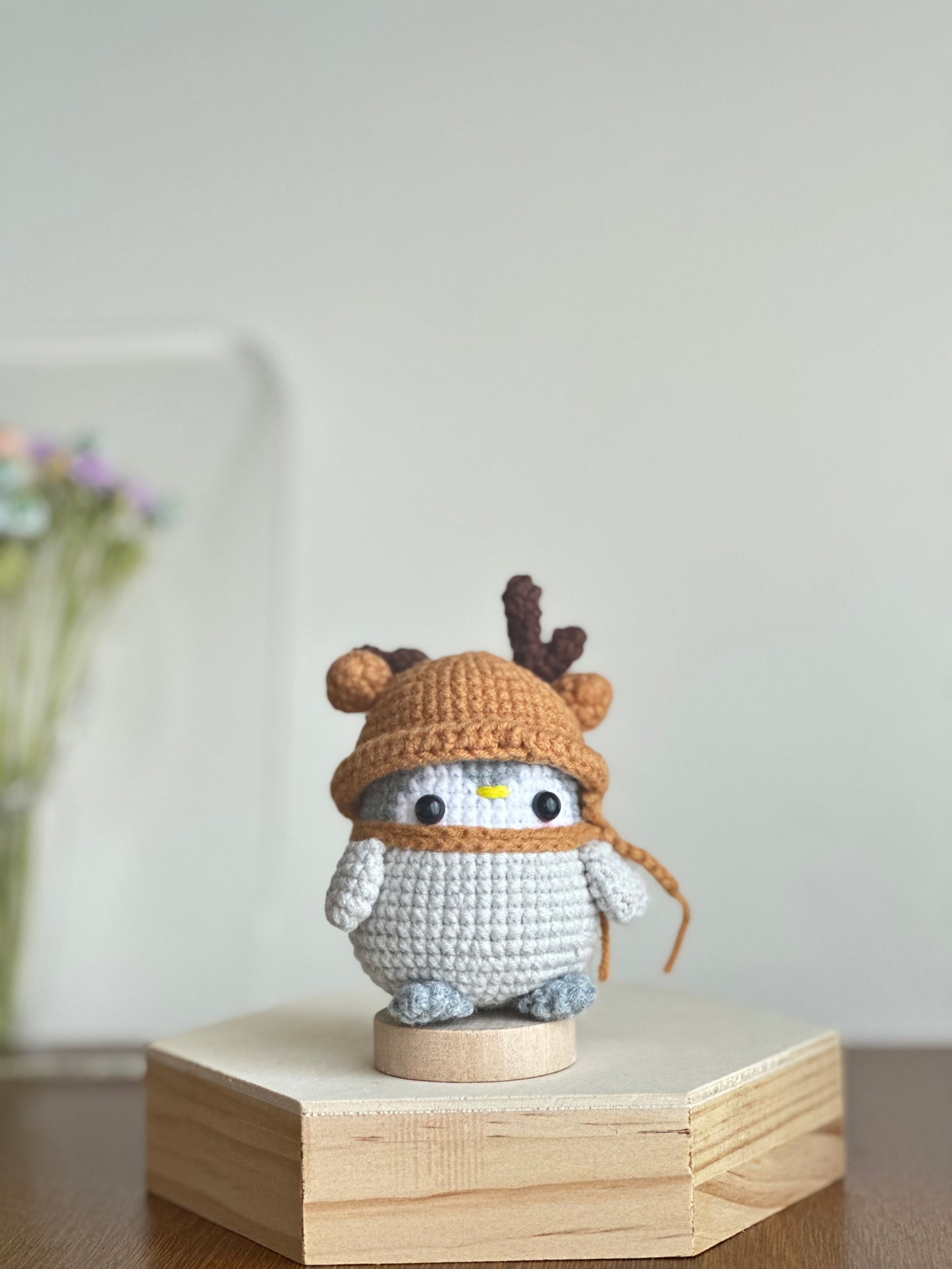 Handmade Crochet Penguin Friends Collection