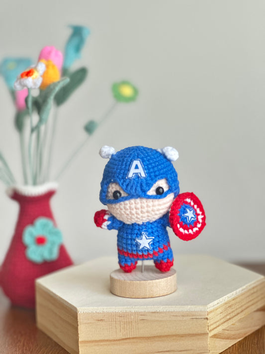 Crochet Captain America