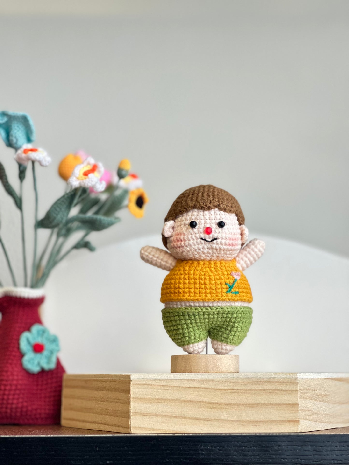 Adorable Crochet Kids Set - Boy & Girl Amigurumi Dolls