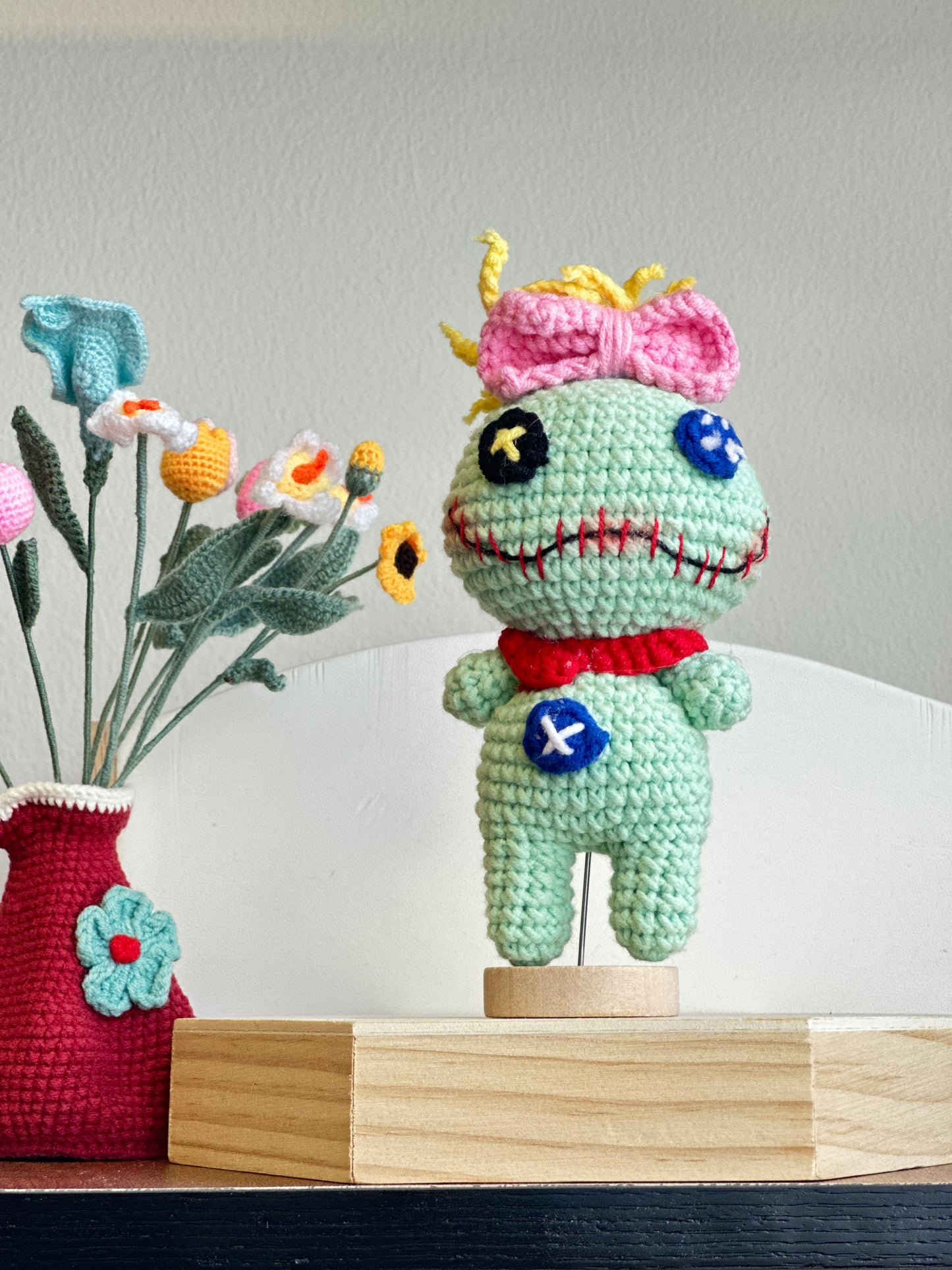 Crochet Doll - Voodoo Doll Inspired