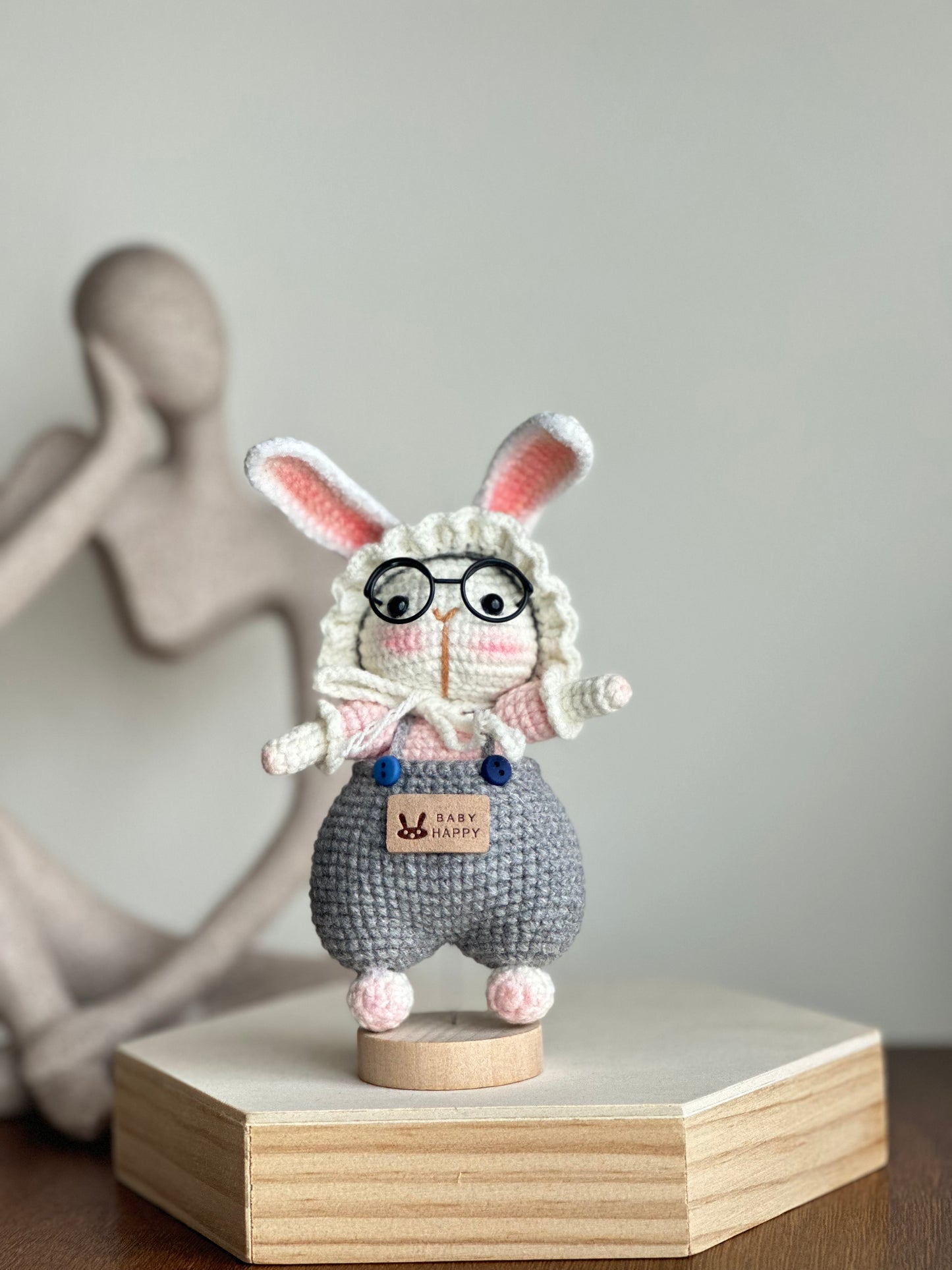 Handmade Crochet Doll Collection – Adorable Bunny and Animal-Themed Plushies