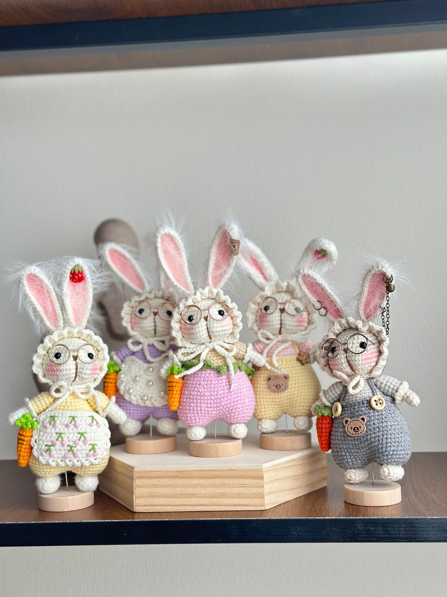 Handmade Crochet Bunny Dolls – Charming Easter & Everyday Gifts