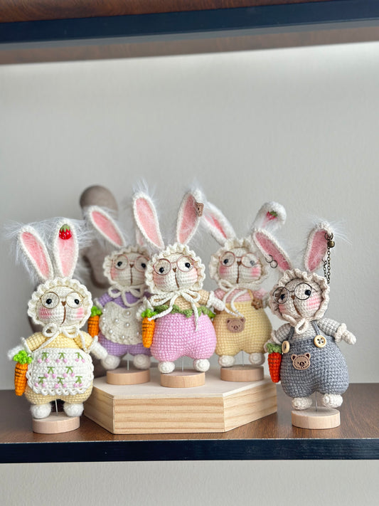 Handmade Crochet Bunny Dolls – Charming Easter & Everyday Gifts